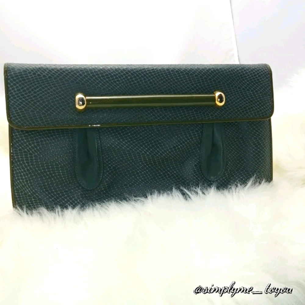 G. Parapini Leather Clutch
